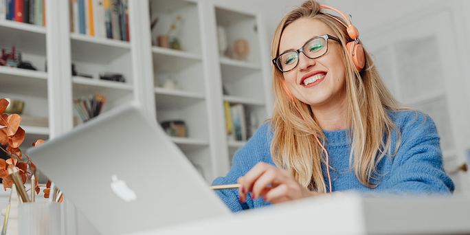 A woman searching online "What to Know Before Abortion"