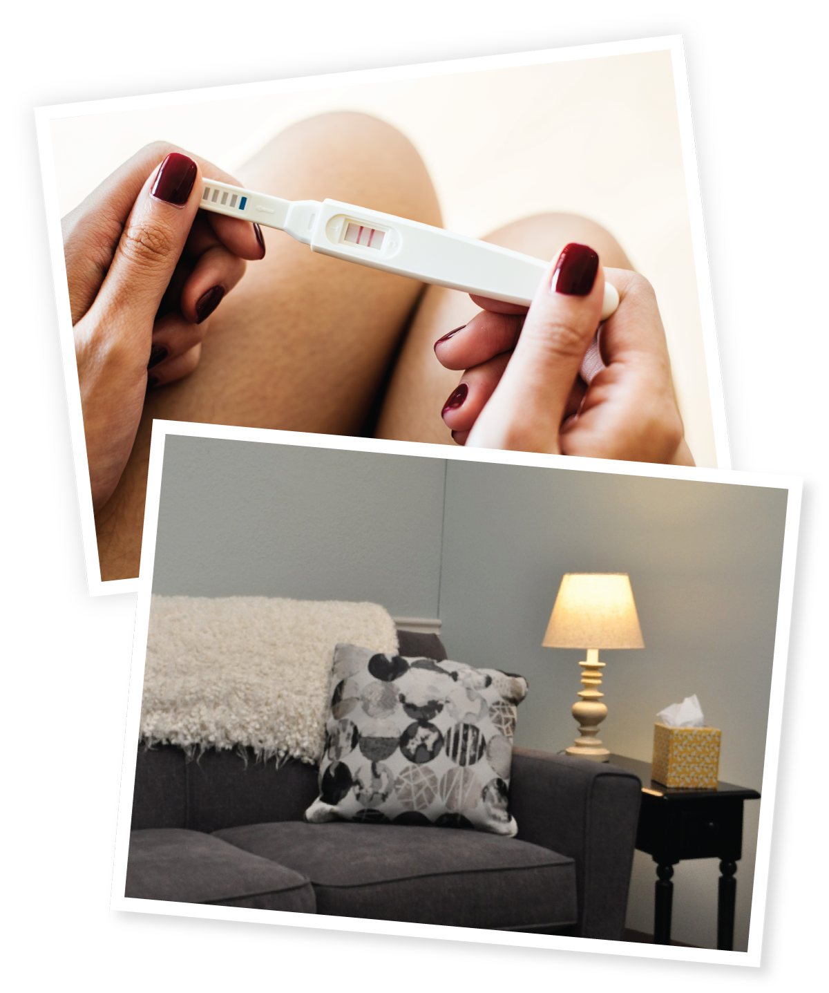 A woman feeling empowered because she knows Olathe Wyandotte Pregnancy Clinic will help talk through her pregnancy options with her